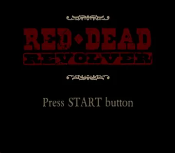 Red Dead Revolver (Japan) screen shot title